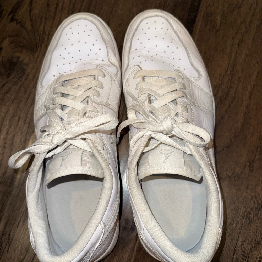 Nike White Canvas Sneakers